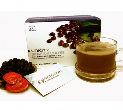 Cà phê nấm linh chi Unicity
